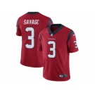 Youth Nike Houston Texans #3 Tom Savage Vapor Untouchable Limited Red Alternate NFL Jersey