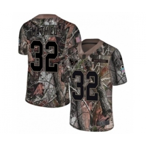 Youth Nike Houston Texans #32 Tyrann Mathieu Limited Camo Rush Realtree NFL Jersey