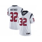 Youth Nike Houston Texans #32 Tyrann Mathieu White Stitched NFL Vapor Untouchable Limited Jersey
