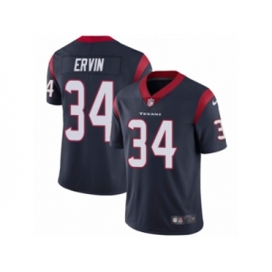 Youth Nike Houston Texans #34 Tyler Ervin Vapor Untouchable Limited Navy Blue Team Color NFL Jersey