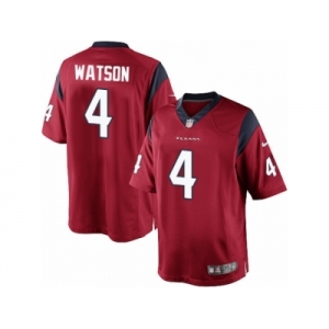 Youth Nike Houston Texans #4 Deshaun Watson Limited Red Alternate NFL Jersey