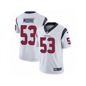 Youth Nike Houston Texans #53 Sio Moore White Vapor Untouchable Limited Player NFL Jersey