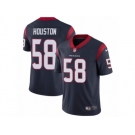 Youth Nike Houston Texans #58 Lamarr Houston Navy Blue Team Color Vapor Untouchable Limited Player NFL Jersey