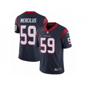 Youth Nike Houston Texans #59 Whitney Mercilus Vapor Untouchable Limited Navy Blue Team Color NFL Jersey