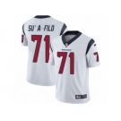 Youth Nike Houston Texans #71 Xavier Su'a-Filo Vapor Untouchable Limited White NFL Jersey