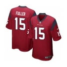 Youth Nike Texans #15 Will Fuller Red Alternate Stitched NFL Jersey