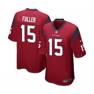 Youth Nike Texans #15 Will Fuller Red Alternate Stitched NFL Jersey