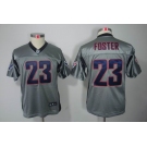 nike youth nfl jerseys houston texans #23 foster grey[Elite shadow]