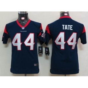 nike youth nfl jerseys houston texans #44 tate blue[nike]