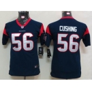 nike youth nfl jerseys houston texans #56 cushing blue[nike]