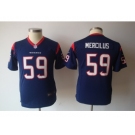nike youth nfl jerseys houston texans #59 mercilus blue[nike]