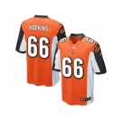 Men Nike Cincinnati Bengals #66 Trey Hopkins Game Orange Alternate NFL Jersey