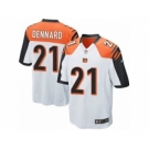 Men's Nike Cincinnati Bengals #21 Darqueze Dennard Game White NFL Jersey