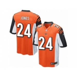 Men's Nike Cincinnati Bengals #24 Adam Jones Game Orange Alternate NFL Jersey