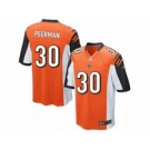 Men's Nike Cincinnati Bengals #30 Cedric Peerman Game Orange Alternate NFL Jersey