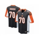 Men's Nike Cincinnati Bengals #70 Cedric Ogbuehi Game Black Team Color NFL Jersey