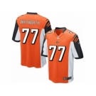 Men's Nike Cincinnati Bengals #77 Andrew Whitworth Game Orange Alternate NFL Jersey