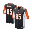 Men's Nike Cincinnati Bengals #85 Tyler Eifert Game Black Team Color NFL Jersey