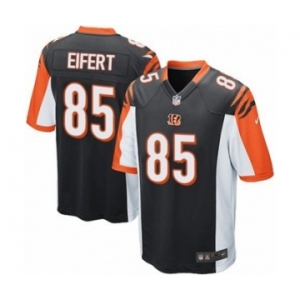 Men's Nike Cincinnati Bengals #85 Tyler Eifert Game Black Team Color NFL Jersey