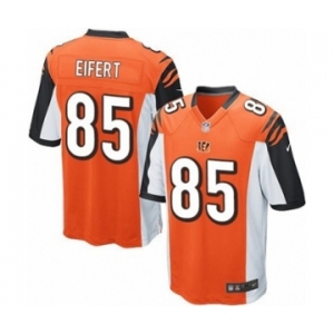 Men's Nike Cincinnati Bengals #85 Tyler Eifert Game Orange Alternate NFL Jersey