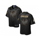 Nike Cincinnati Bengals #18 A.J. Green Pro Line Black Gold Collection Jersey[Game]