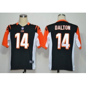 nike nfl jerseys cincinnati bengals #14 dalton black[game]