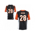 Men's Nike Cincinnati Bengals #28 Joe Mixon Elite Black Team Color NFL Jers