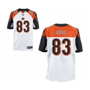 Men's Nike Cincinnati Bengals #83 Tyler Boyd Elite White NFL Jersey