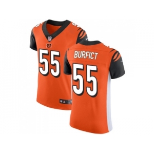 Nike Cincinnati Bengals #55 Vontaze Burfict Orange Alternate Men Stitched NFL Vapor Untouchable Elite Jersey