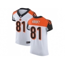 Nike Cincinnati Bengals #81 Tyler Kroft White Men Stitched NFL Vapor Untouchable Elite Jersey