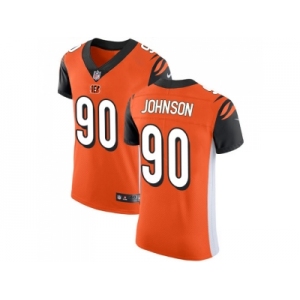 Nike Cincinnati Bengals #90 Michael Johnson Orange Alternate Men Stitched NFL Vapor Untouchable Elite Jersey