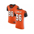 Nike Cincinnati Bengals #96 Carlos Dunlap Orange Alternate Men Stitched NFL Vapor Untouchable Elite Jersey