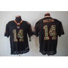 nike nfl jerseys cincinnati bengals #14 dalton black[camo fashion Elite]