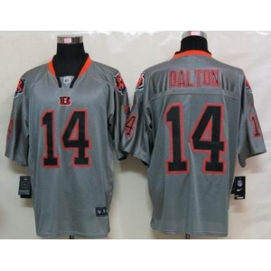 nike nfl jerseys cincinnati bengals #14 dalton grey[Elite lights out]