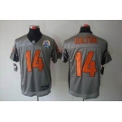 nike nfl jerseys cincinnati bengals #14 dalton grey[Elite shadow 50th Patch]