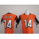 nike nfl jerseys cincinnati bengals #14 dalton orange[elite]