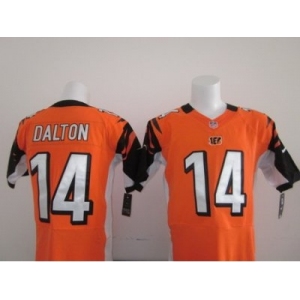 nike nfl jerseys cincinnati bengals #14 dalton orange[elite]