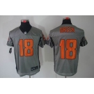 nike nfl jerseys cincinnati bengals #18 green grey[Elite shadow]