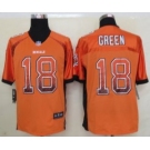 nike nfl jerseys cincinnati bengals #18 green orange[Elite drift fashion]