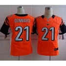 nike nfl jerseys cincinnati bengals #21 dennard orange[Elite]