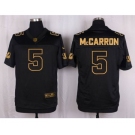 nike nfl jerseys cincinnati bengals #5 mccarron black gold collection[Elite]