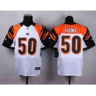 nike nfl jerseys cincinnati bengals #50 hawk white[Elite]