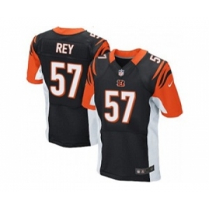 nike nfl jerseys cincinnati bengals #57 vincent rey black[Elite]