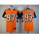 nike nfl jerseys cincinnati bengals #97 atkins orange[Elite]