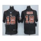 2015 new nike cincinnati bengals #18 green black strobe jerseys[limited]