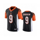 Cincinnati Bengals #9 Joe Burrow Black 2020 NFL Draft Vapor Limited Jersey