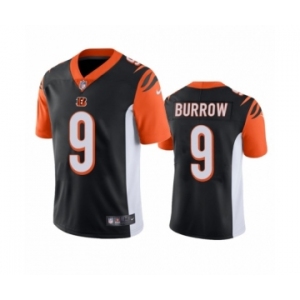 Cincinnati Bengals #9 Joe Burrow Black 2020 NFL Draft Vapor Limited Jersey