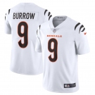 Cincinnati Bengals #9 Joe Burrow White Color 2021 NFL Draft Vapor Limited Jersey