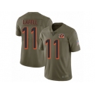 Men Nike Cincinnati Bengals #11 Brandon LaFell Limited Olive 2017 Salute to Service NFL Jersey