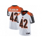 Men Nike Cincinnati Bengals #42 Clayton Fejedelem White Vapor Untouchable Limited Player NFL Jersey